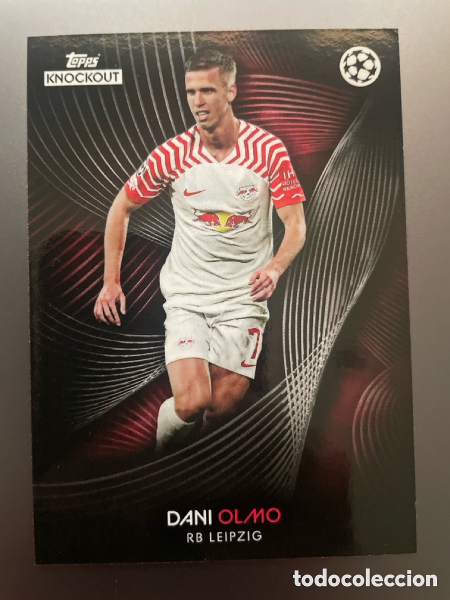 Cromos de f&uacute;tbol: Dani Olmo Topps Knockout UCL 2023-24 Leipzig - Foto 1