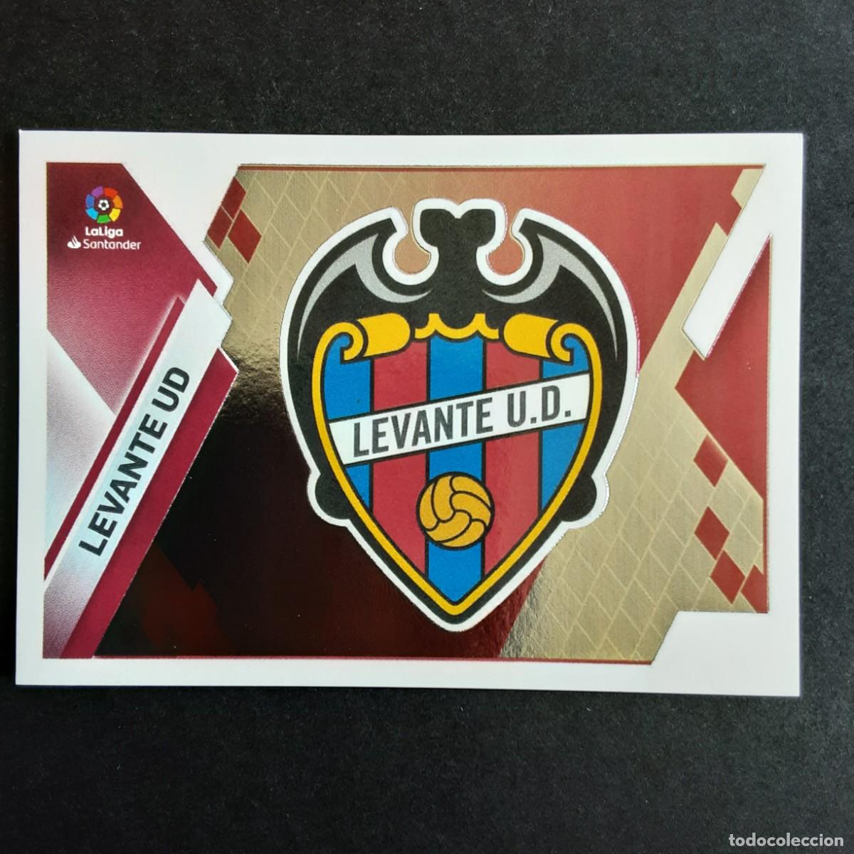 Football Stickers: CROMO LIGA 2019 2020 19 20 COLECCIONES ESTE PANINI N&ordm;23 ESCUDO-LEVANTE NUNCA PEGADO