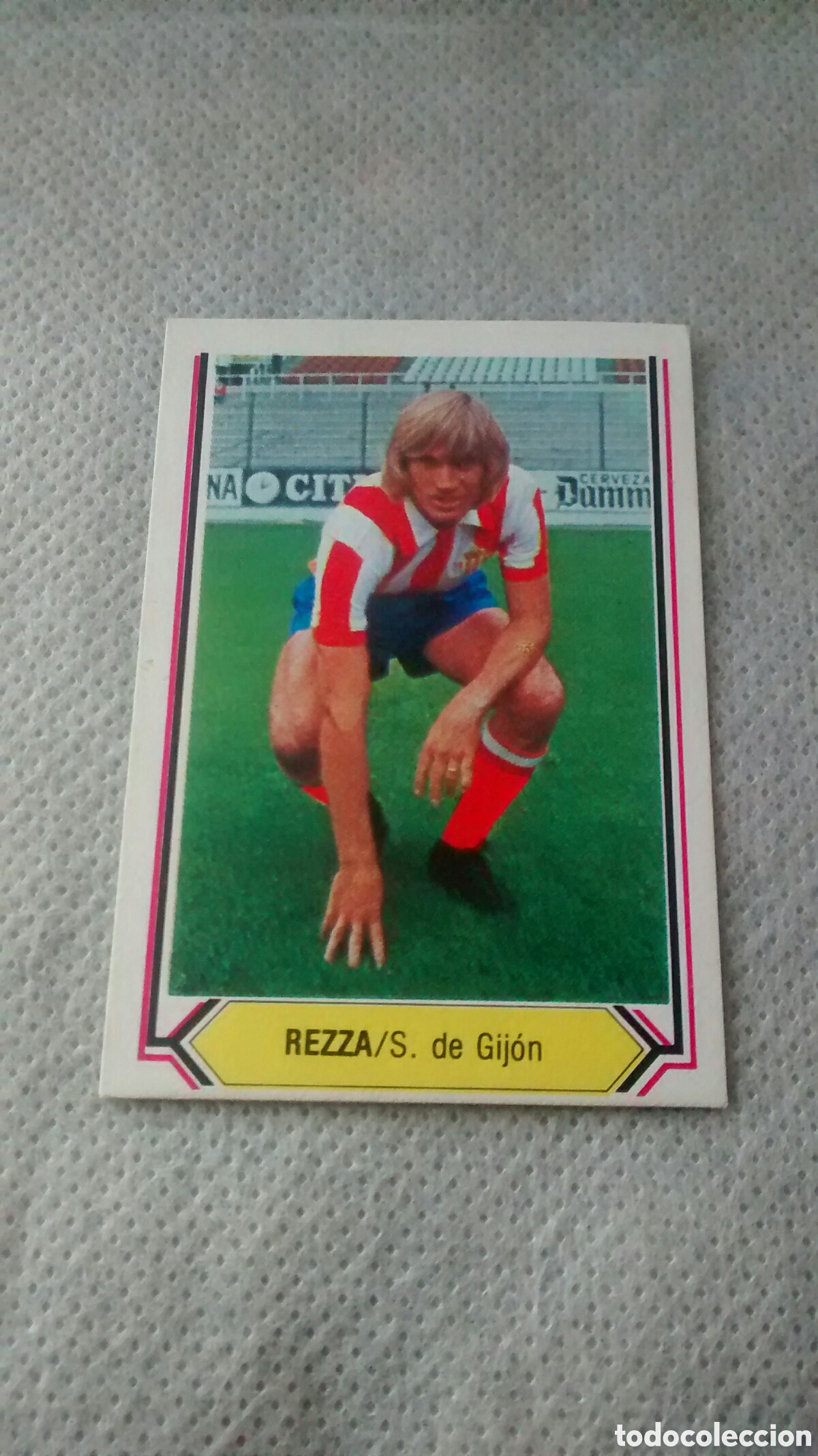 Cromos de f&uacute;tbol: 1980 80 81 1981 ESTE REZZA, SPORTING (A2) - Foto 1