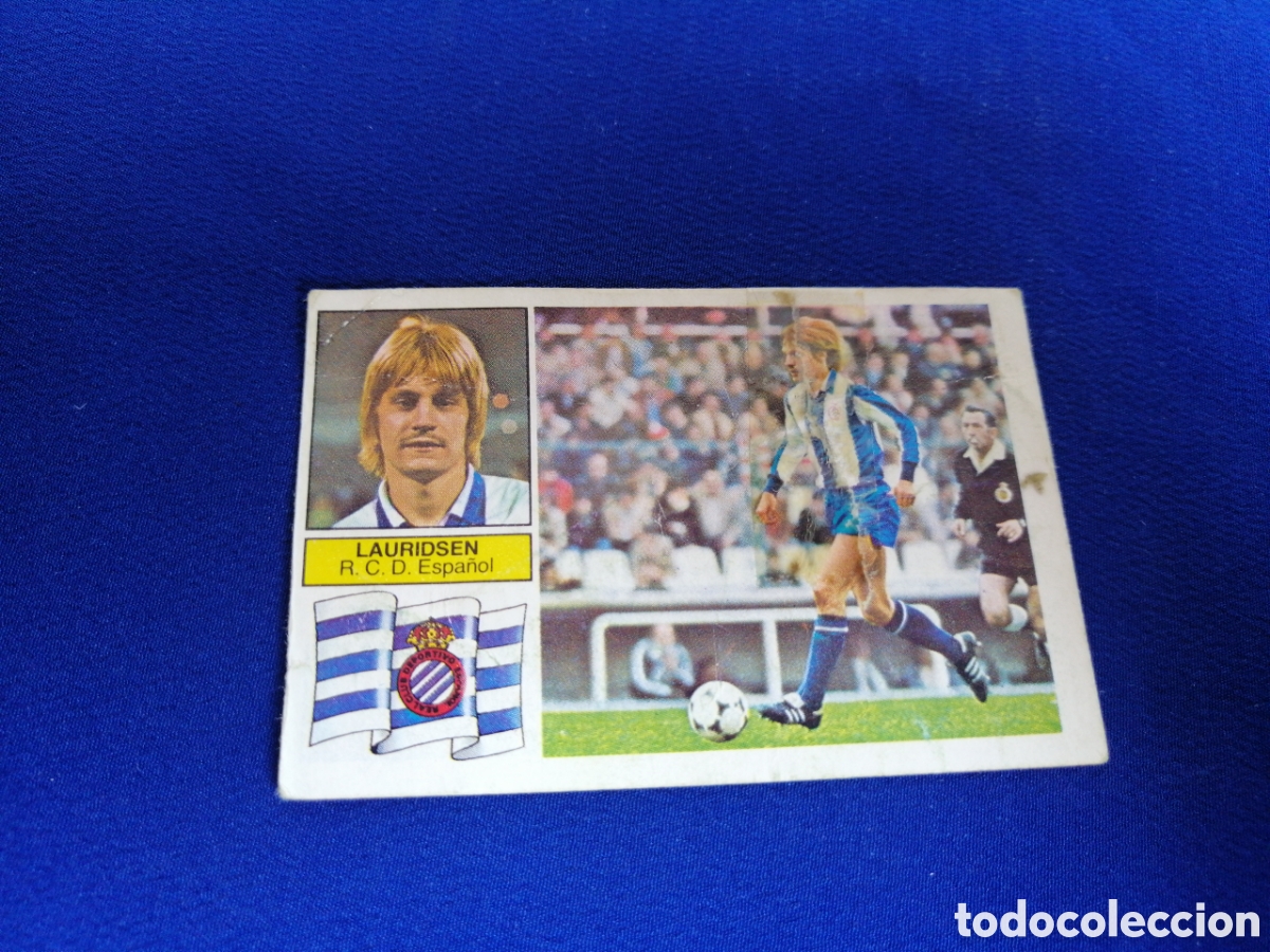 Cromos de f&uacute;tbol: LIGA 82-83 LAURIDSEN - Foto 1
