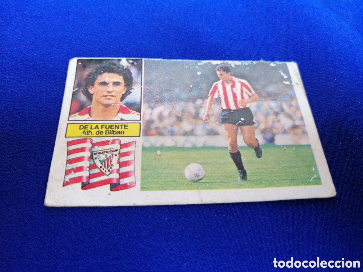 Cromos de F&uacute;tbol: LIGA 82-83 DE LA FUENTE