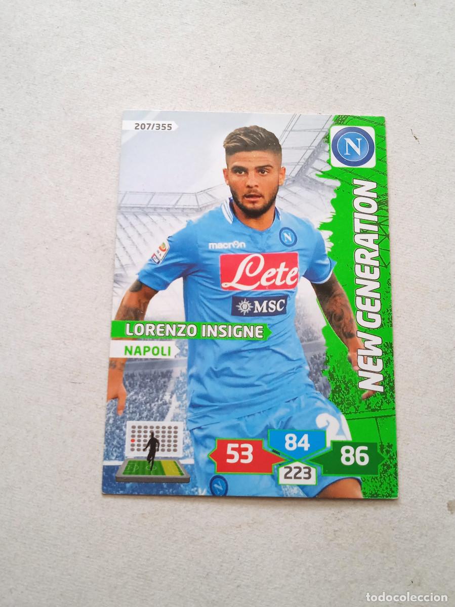 Fu&szlig;ball-Sticker: TARJETA DE JUGADORES DE F&Uacute;TBOL PANINI ADRENALYN 2013/14 Nr. 207 - INSIGNE - N&Aacute;POLES