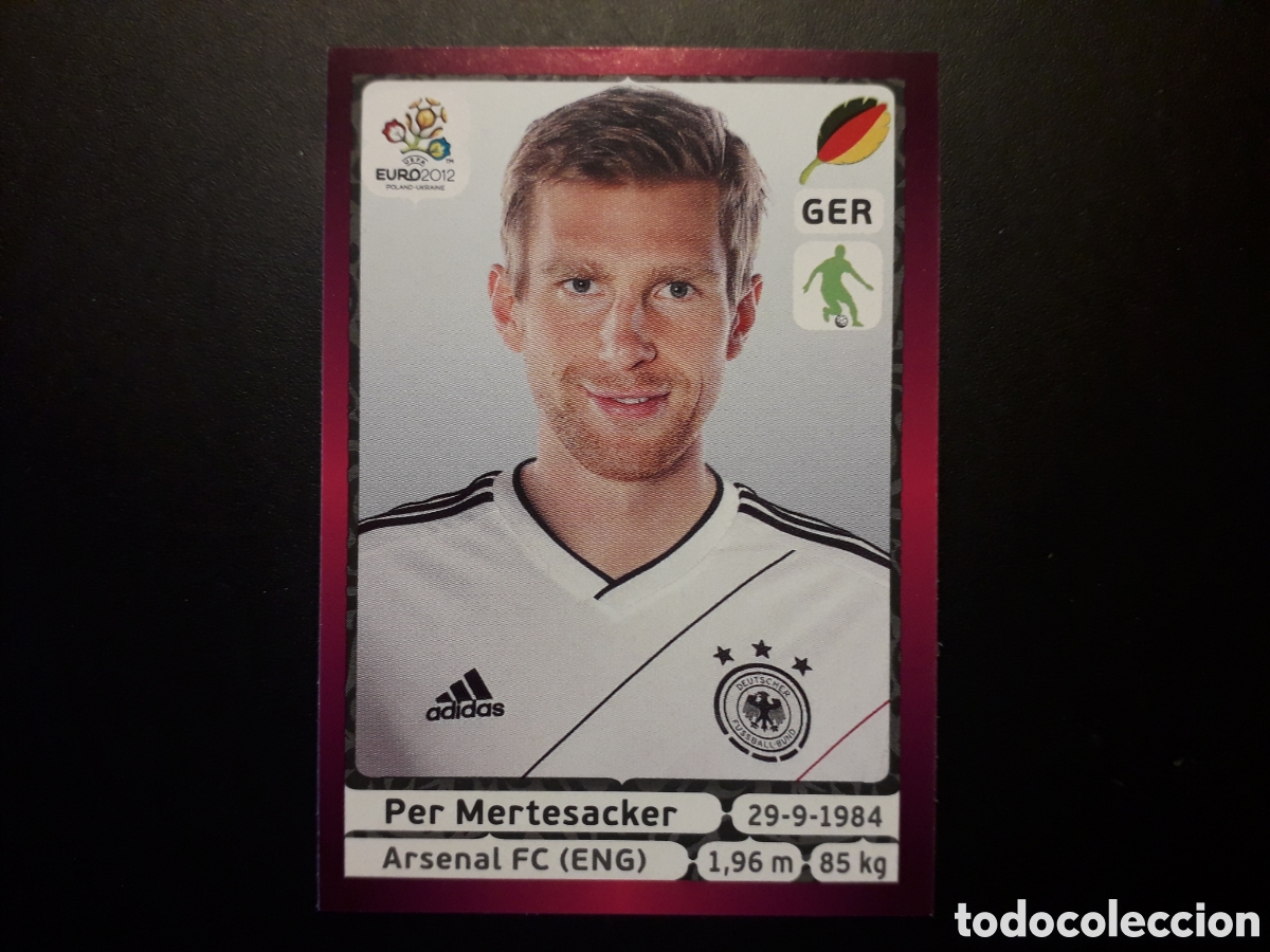 Cartes &agrave; collectionner de Football: MERTESACKER N&deg; 233 ALEMANIA EURO 2012 POLONIA UCRANIA VERSI&Oacute;N ALEMANA SIN PEGAR PEDIDO M&Iacute;NIMO 3&euro;