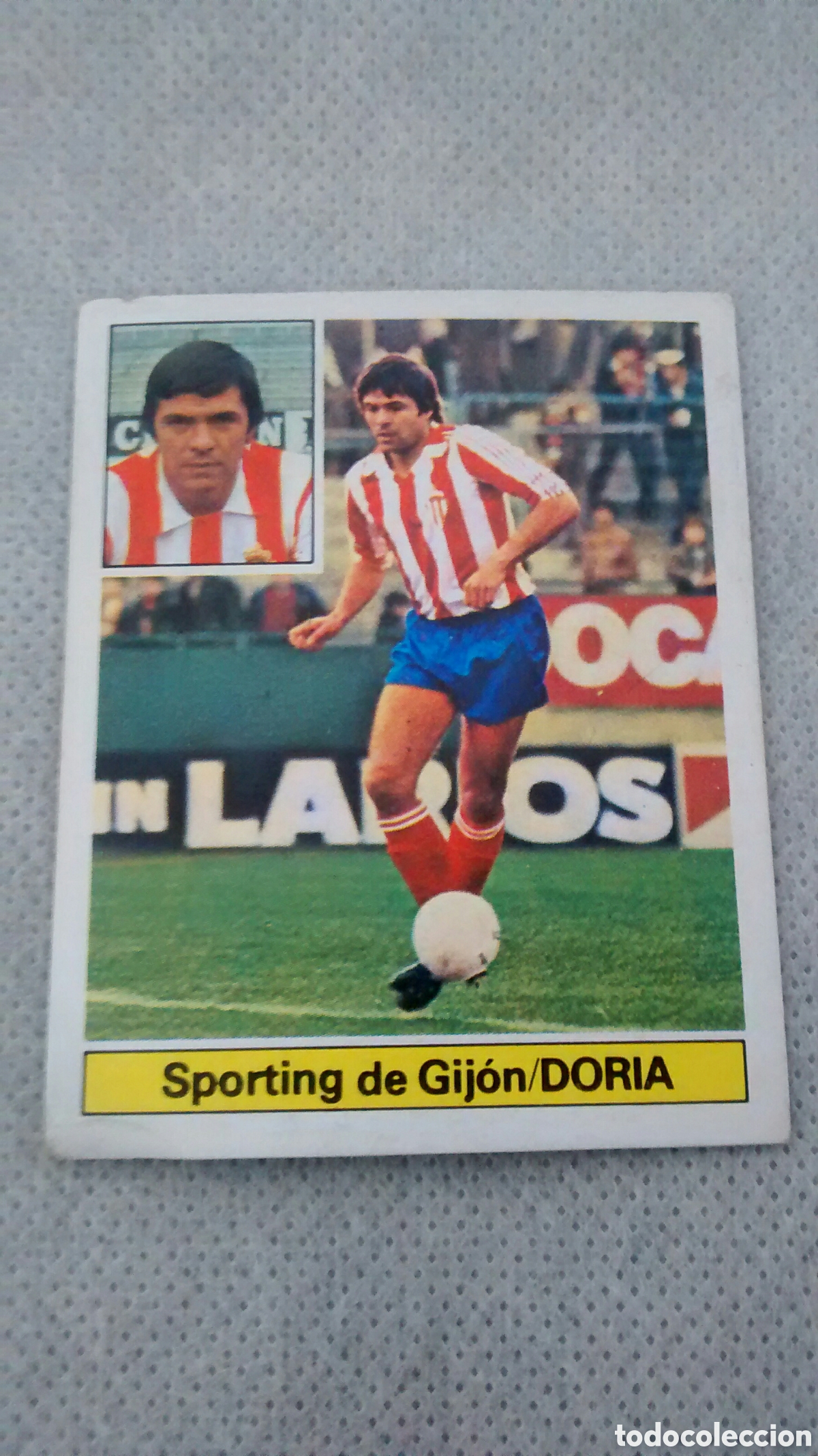 Cromos de f&uacute;tbol: 81 82 1981 1982 ESTE DORIA, SPORTING - Foto 1