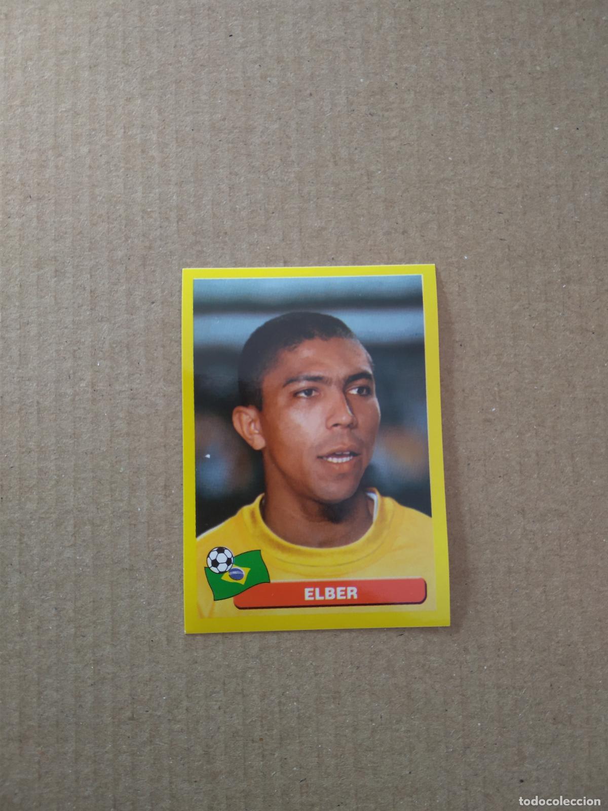 Cromos de F&uacute;tbol: 157 ELBER BRASIL CROMO FUTBOL MUNDIAL 2002 NAVARRETE WORLD CUP COPA MUNDO