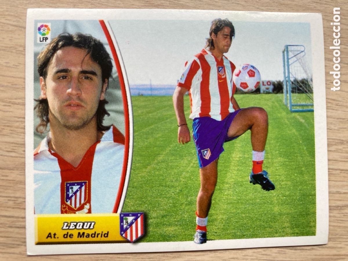 Football Stickers: LEQUI ATL&Eacute;TICO MADRID FICHAJE 27 LIGA ESTE 2003/04 03 04 SIN PEGAR