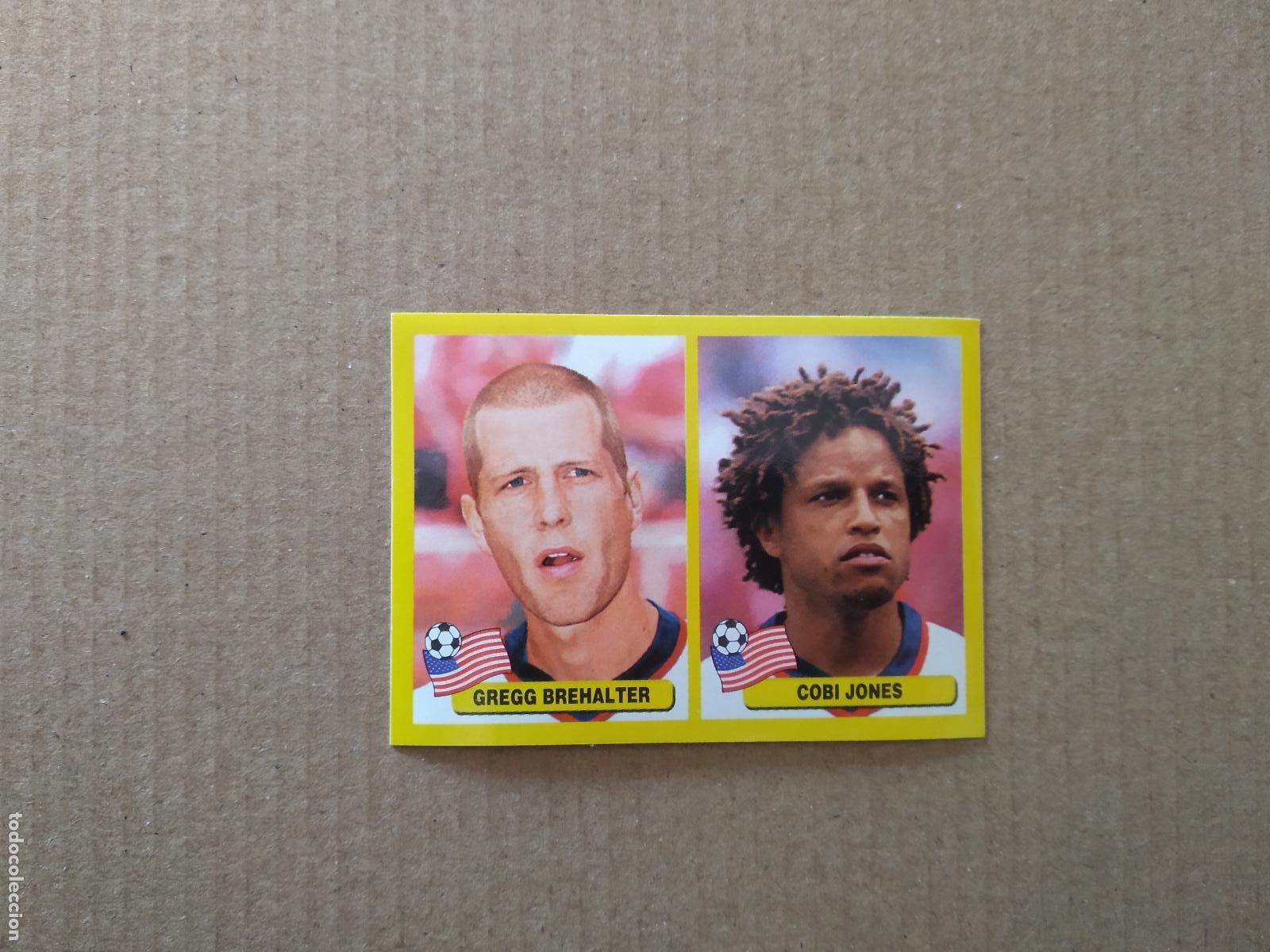 Cromos de f&uacute;tbol: 263 GREGG BREHALTER COBI JONES ESTADOS UNIDOS USA CROMO FUTBOL MUNDIAL 2002 NAVARRETE WORLD CUP