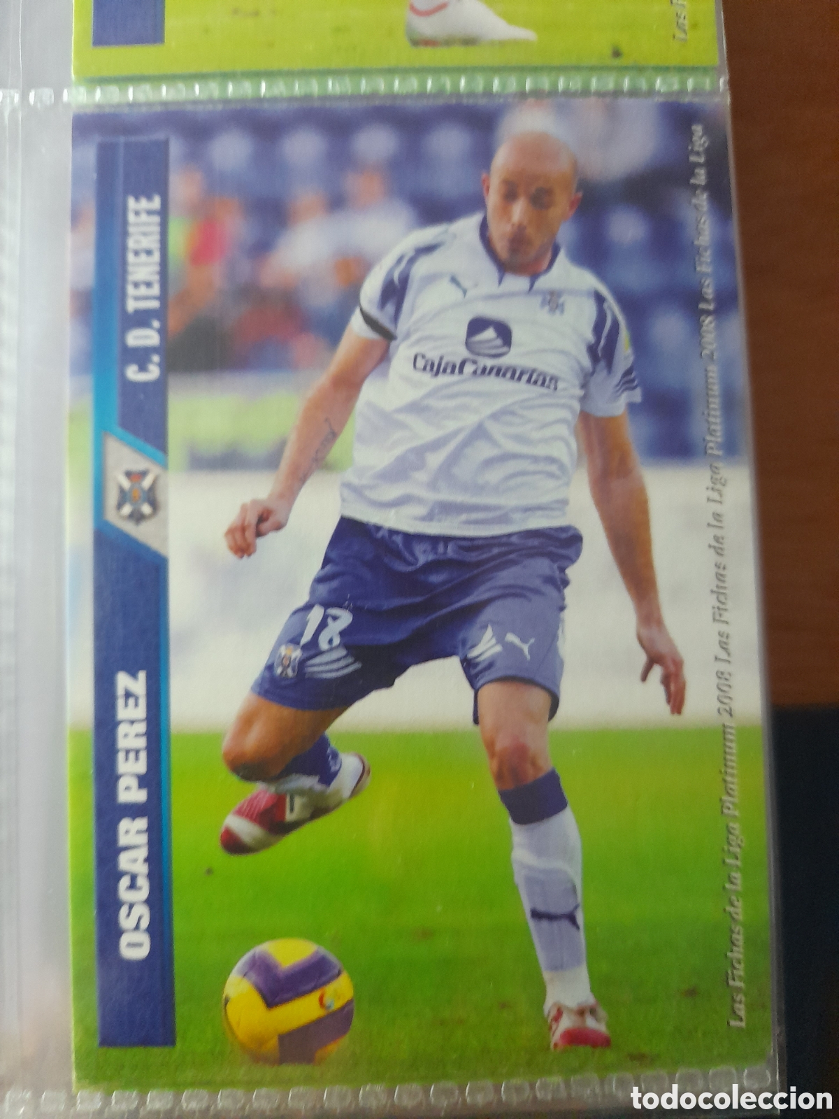 Figurine di Calcio: 891 Oscar P&eacute;rez MUNDICROMO 07/08 Liga 2007/2008