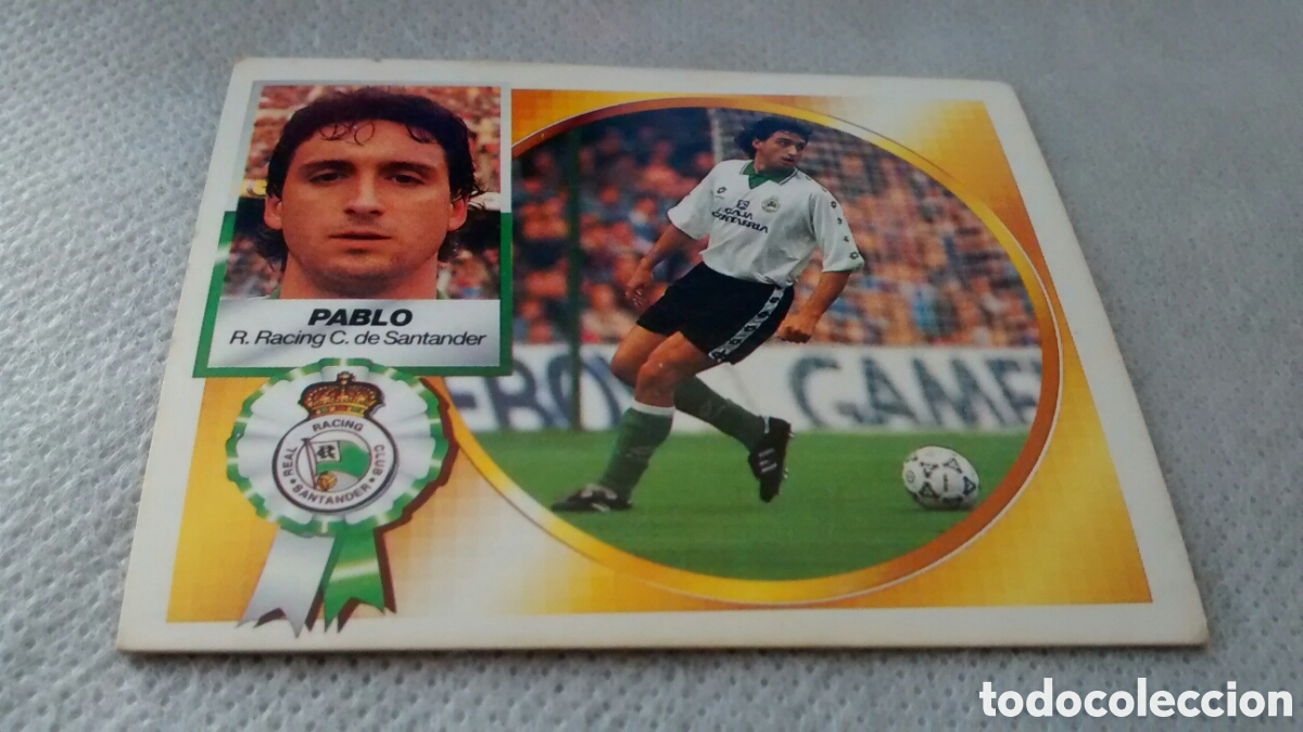 Cromos de f&uacute;tbol: 94 95 1994 1995 ESTE PABLO, RACING - Foto 1