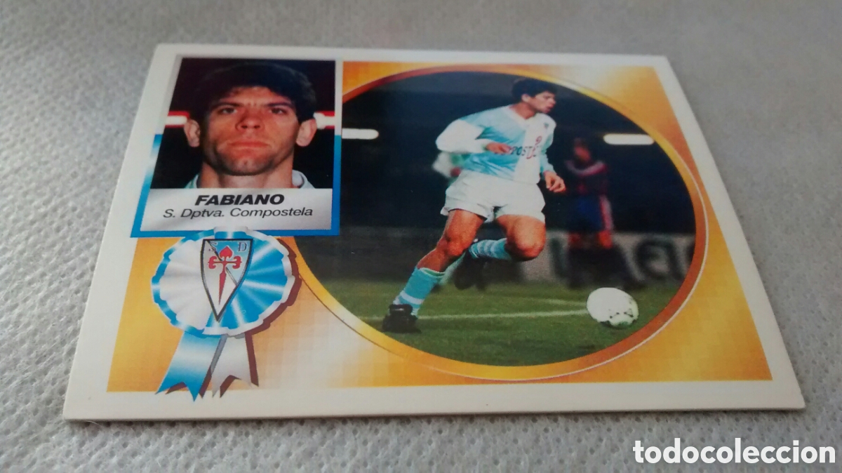 Cromos de f&uacute;tbol: 94 95 1994 1995 ESTE FABIANO, COMPOSTELA - Foto 1