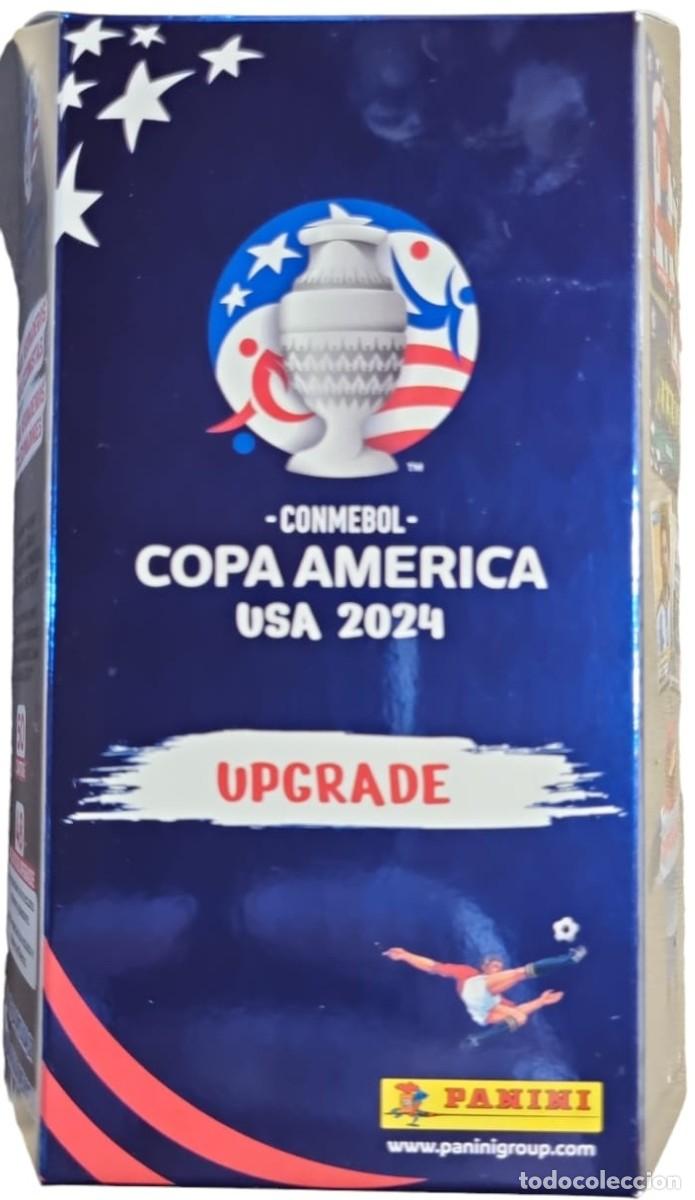 Cromos de f&uacute;tbol: Upgrade Set Conmebol Copa Am&eacute;rica Usa 2024 Panini edicion Argentina