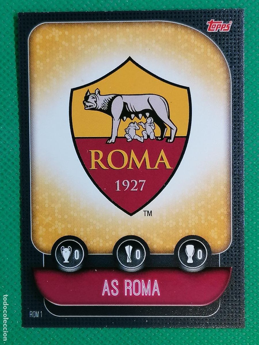 Cromos de f&uacute;tbol: ROM1 ROM 1 ESCUDO ROMA ⚽ TOPPS MATCH ATTAX CHAMPIONS 19 20 2019 2020 ⚽