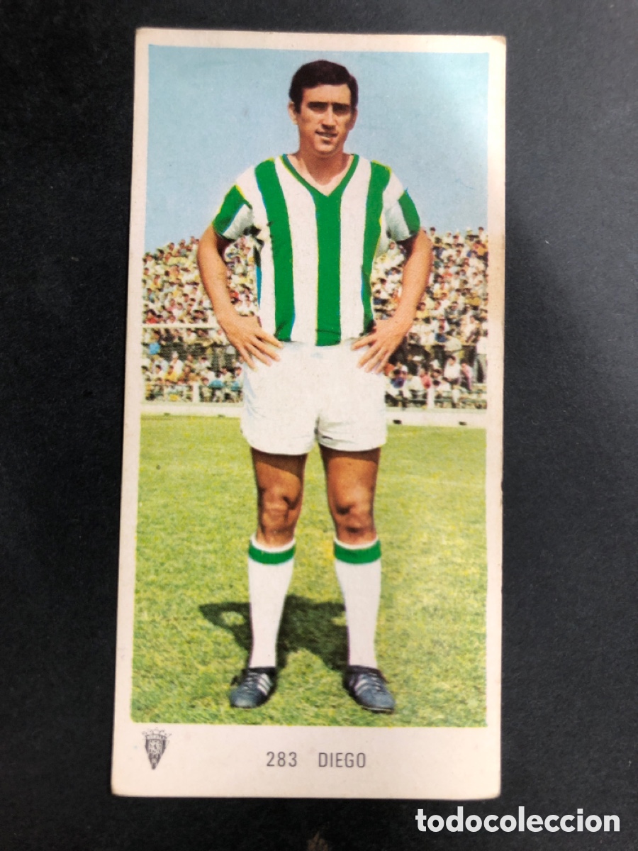 Football Stickers: CROMO FUTBOL RECUPERADO DIEGO CORDOBA RUIZ ROMERO LIGA 1971-1972