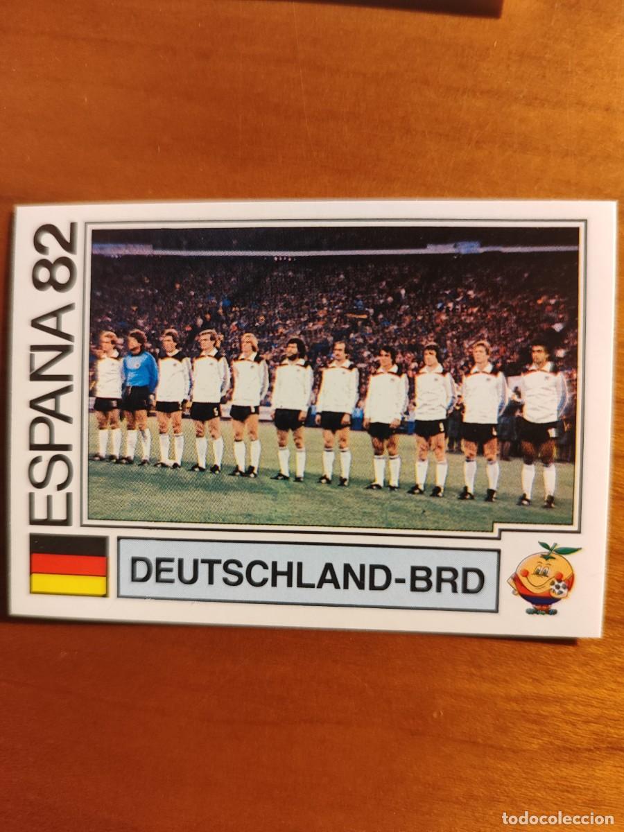 Cromos de f&uacute;tbol: 152 WORLD CUP STORY PANINI ALEMANIA - PLANTILLA TEAM EQUIPO MUNDIAL 1982 82 -- CROMO NUEVO DE SOBRE