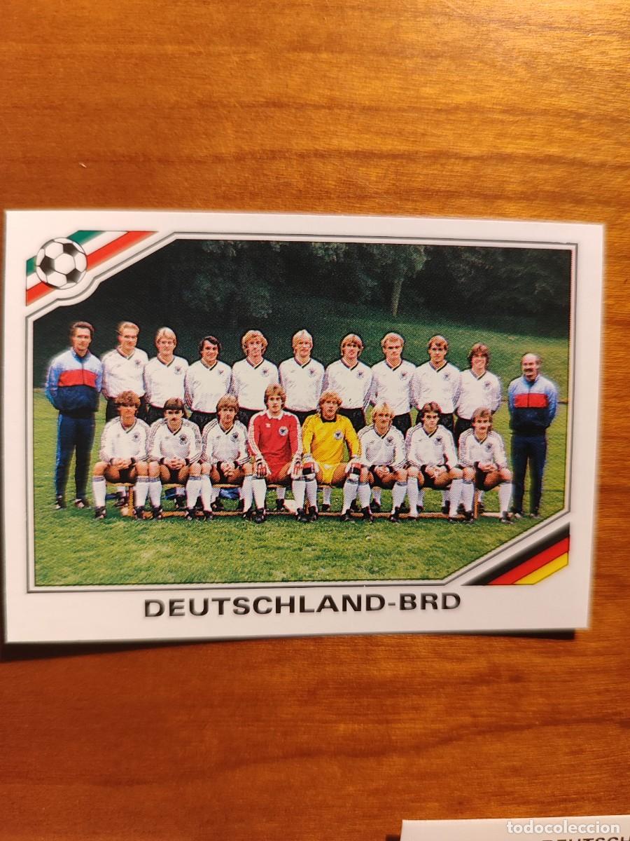 Figurine di Calcio: 186 WORLD CUP STORY PANINI PLANTILLA EQUIPO -ALEMANIA TEAM - MUNDIAL 1986 86 - CROMO NUEVO DE SOBRE