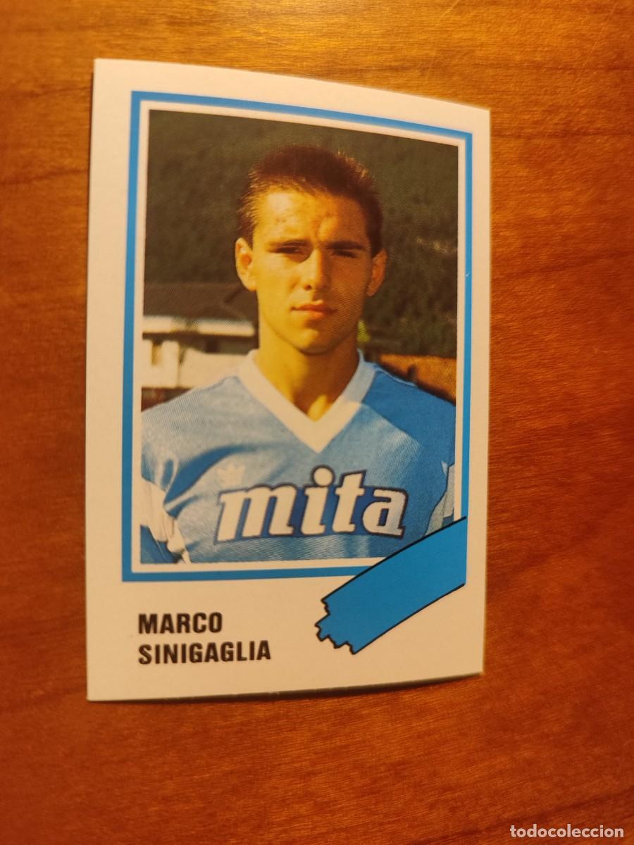 Cromos de f&uacute;tbol: 81 CALCIO 89 CALCIOFLASH MARCO SINIGAGLIA - COMO -- EUROFLASH 1988 88 1989 CROMO NUEVO DE SOBRE
