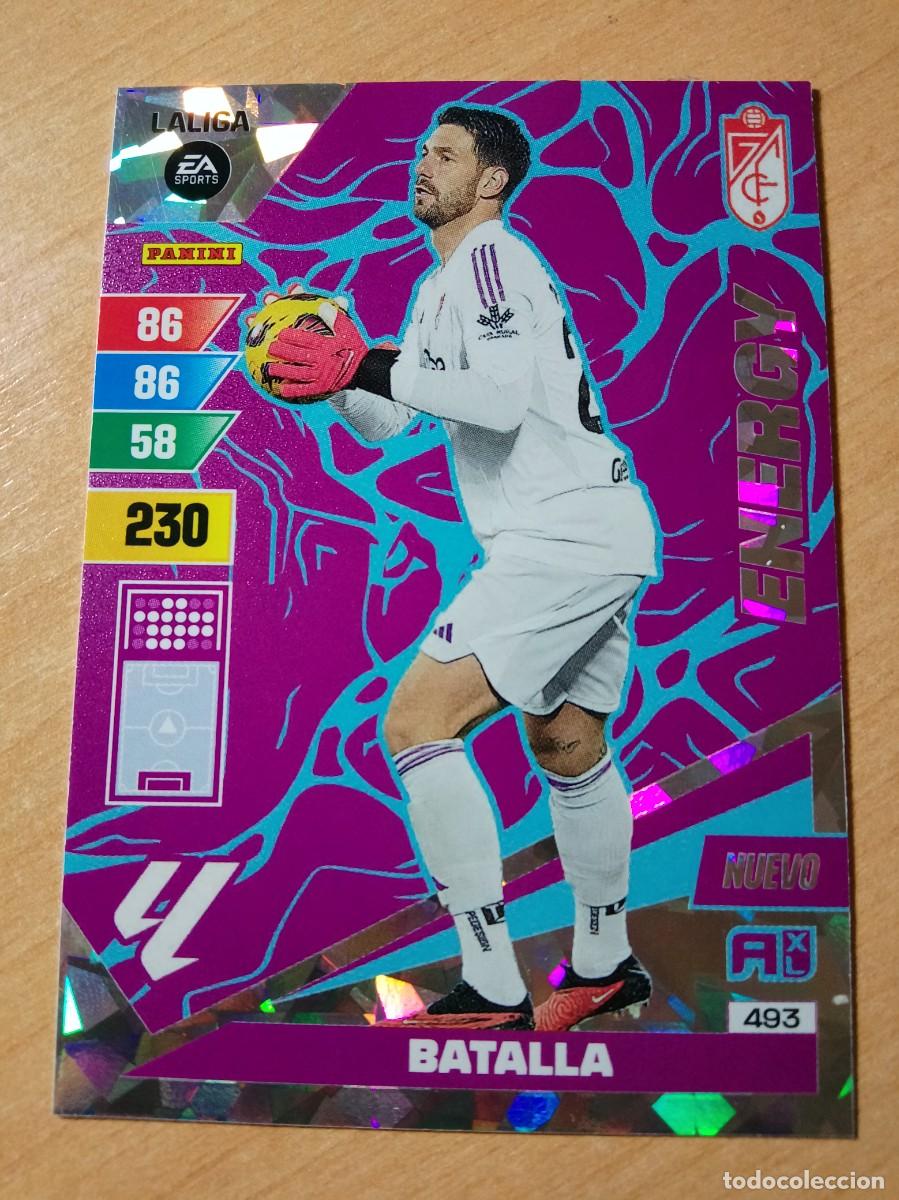 Cromos de F&uacute;tbol: 493 BATALLA NUEVO ENERGY DEL GRANADA 23 24 ADRENALYN XL 2023 2024 PANINI NUEVO
