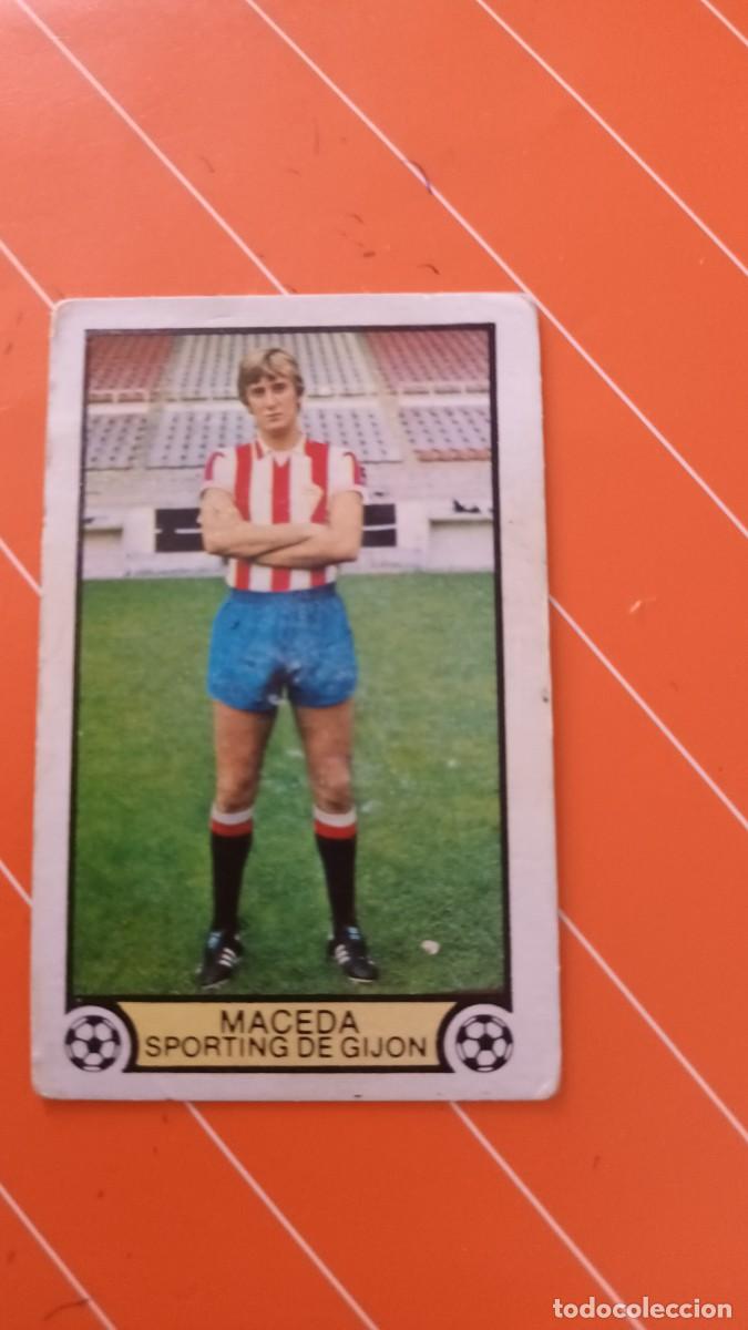 Cromos de f&uacute;tbol: 79 80 ESTE sporting gijon maceda - Foto 1