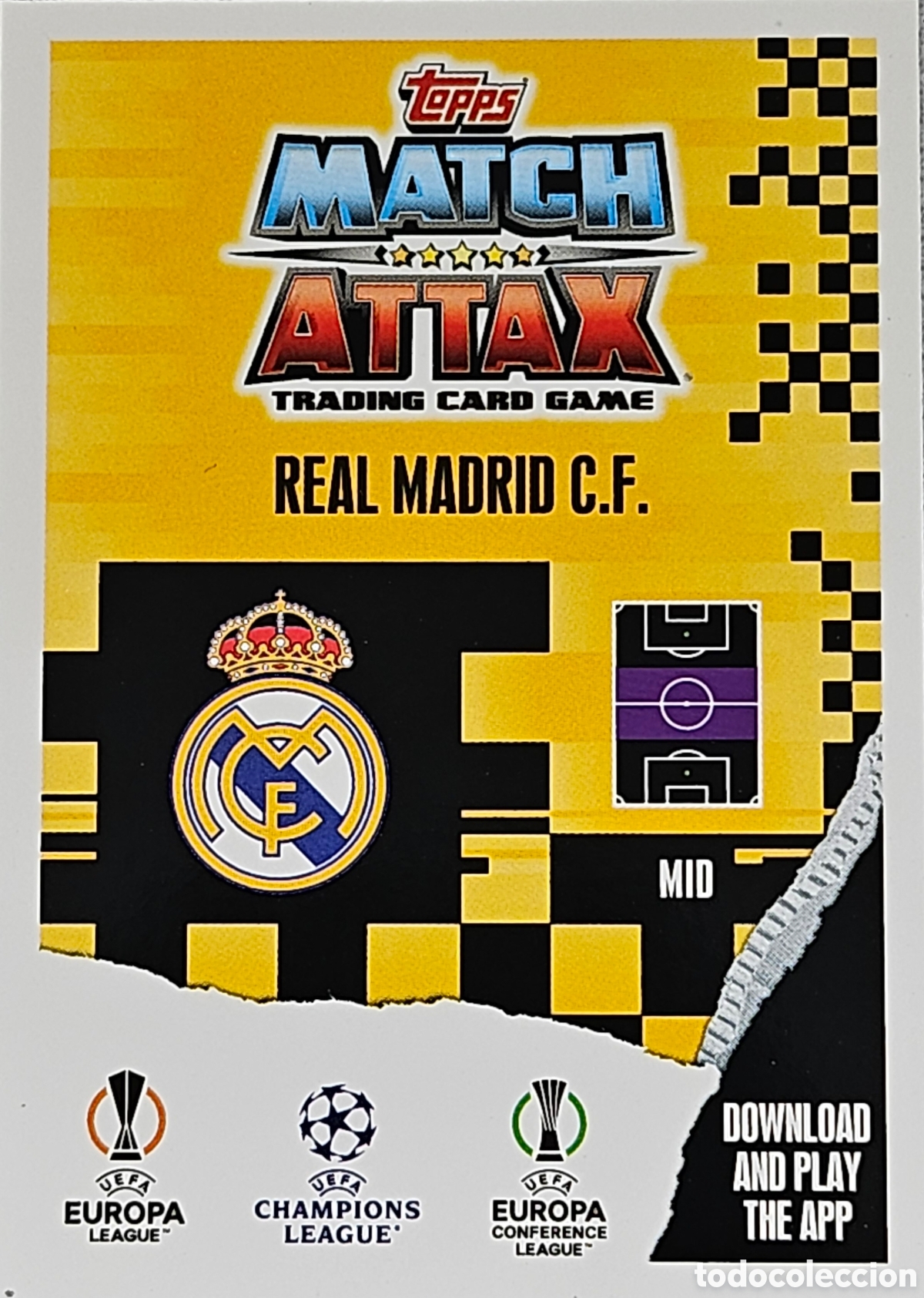 Cromos de f&uacute;tbol: Match Attax - Playmaker - Modric - Foto 2