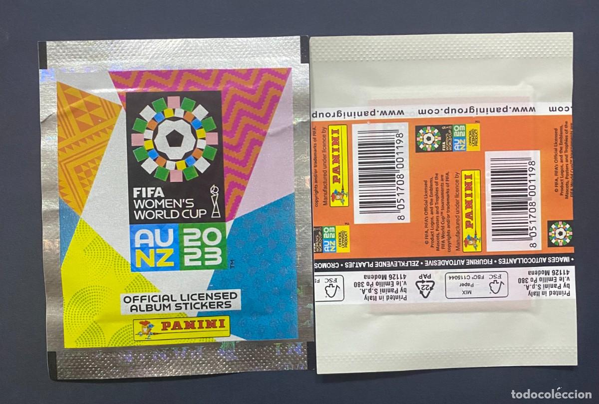 Cromos de f&uacute;tbol: SOBRE DE CROMOS SIN ABRIR MUNDIAL FEMENINO AUSTRALIA Y NUEVA ZELANDA 2023 23 VERSION EUROPA PANINI