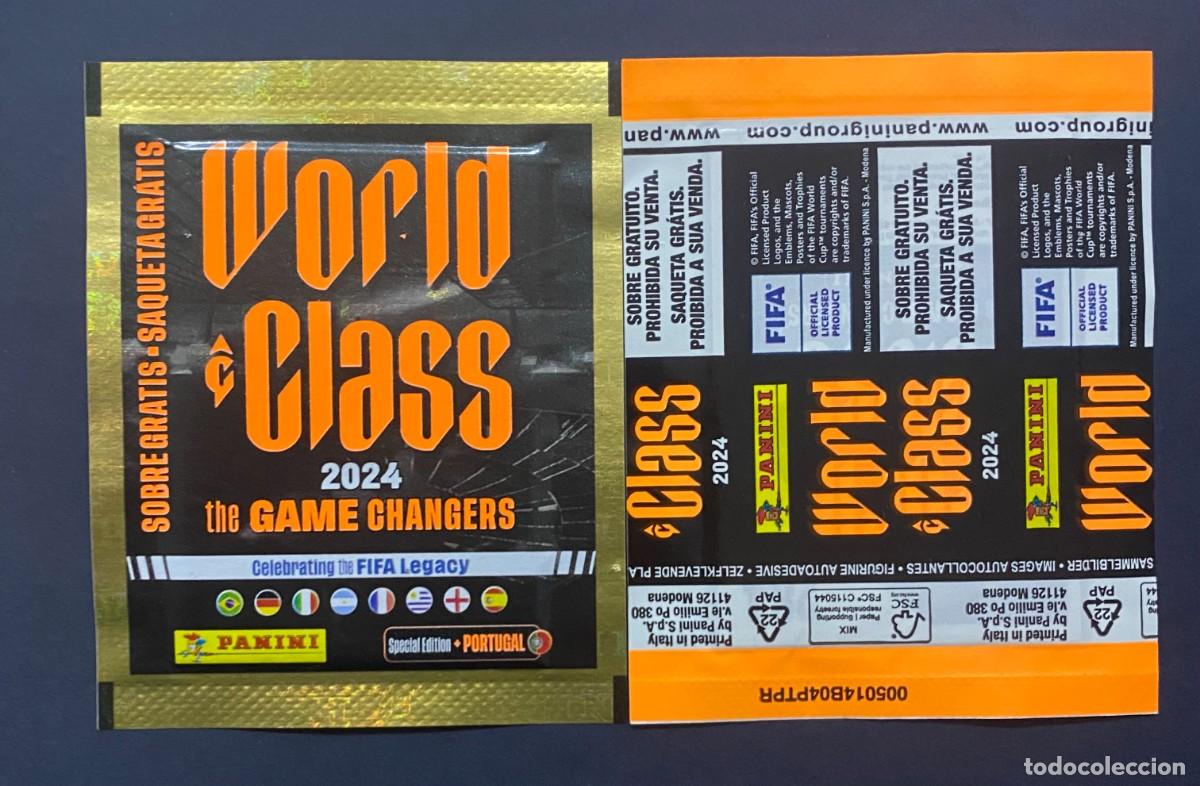 Cromos de F&uacute;tbol: SOBRE DE CROMOS SIN ABRIR WORLD CLASS 2024 24 PANINI