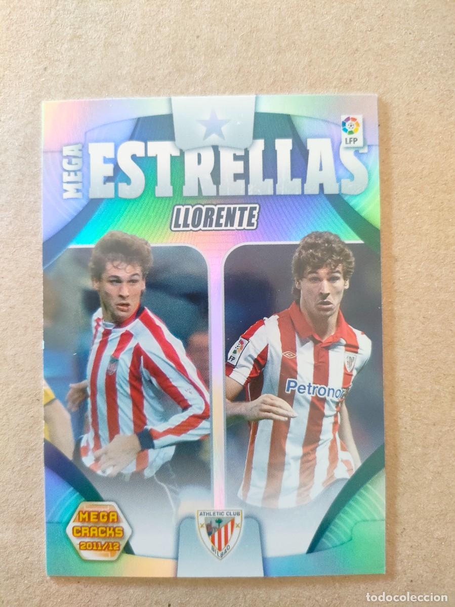 Cromos de f&uacute;tbol: MEGA ESTRELLAS. LLORENTE 11 12 - Foto 1