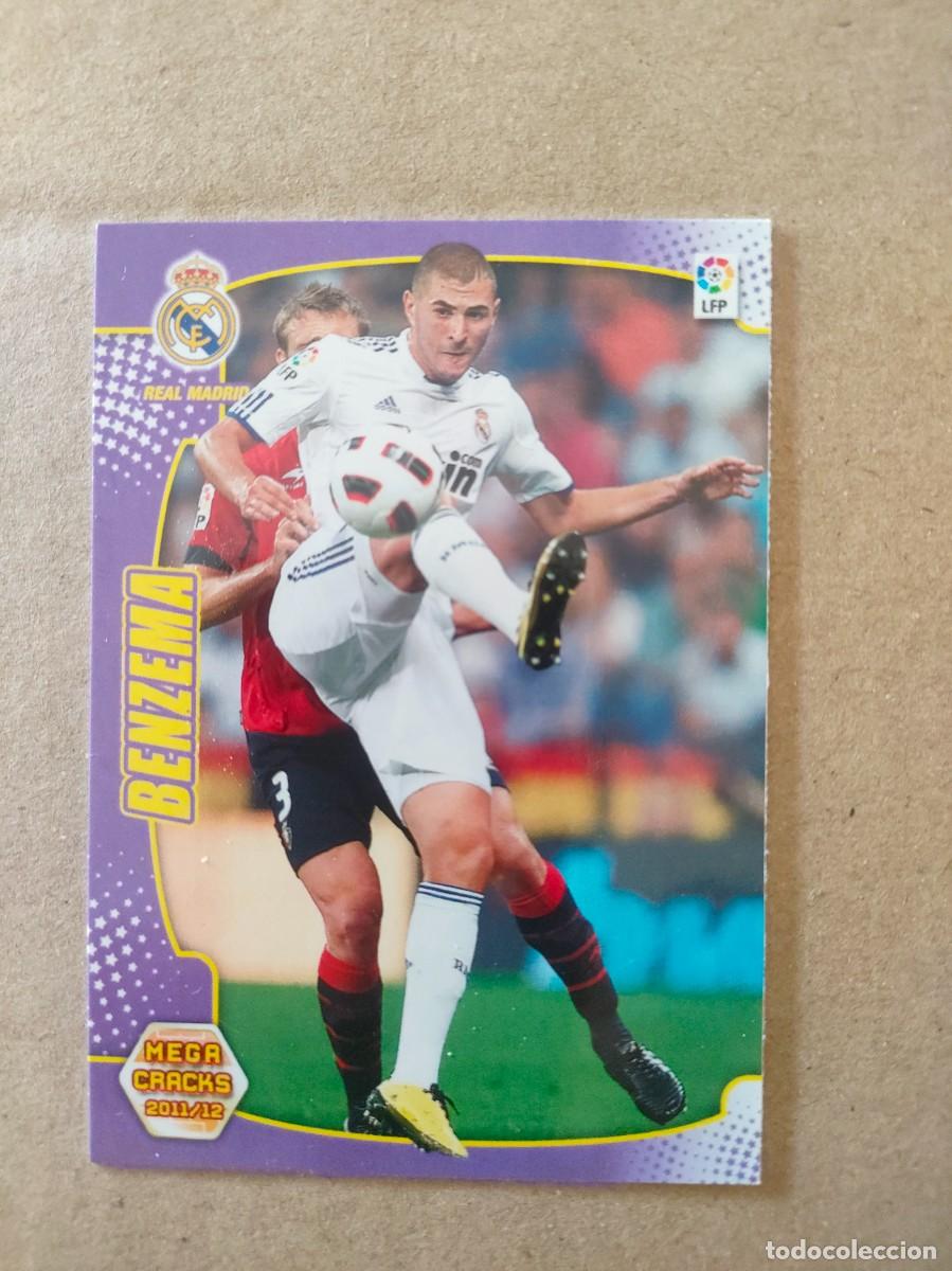 Cromos de f&uacute;tbol: BENZEMA. MEGACRACKS 11 12 - Foto 1