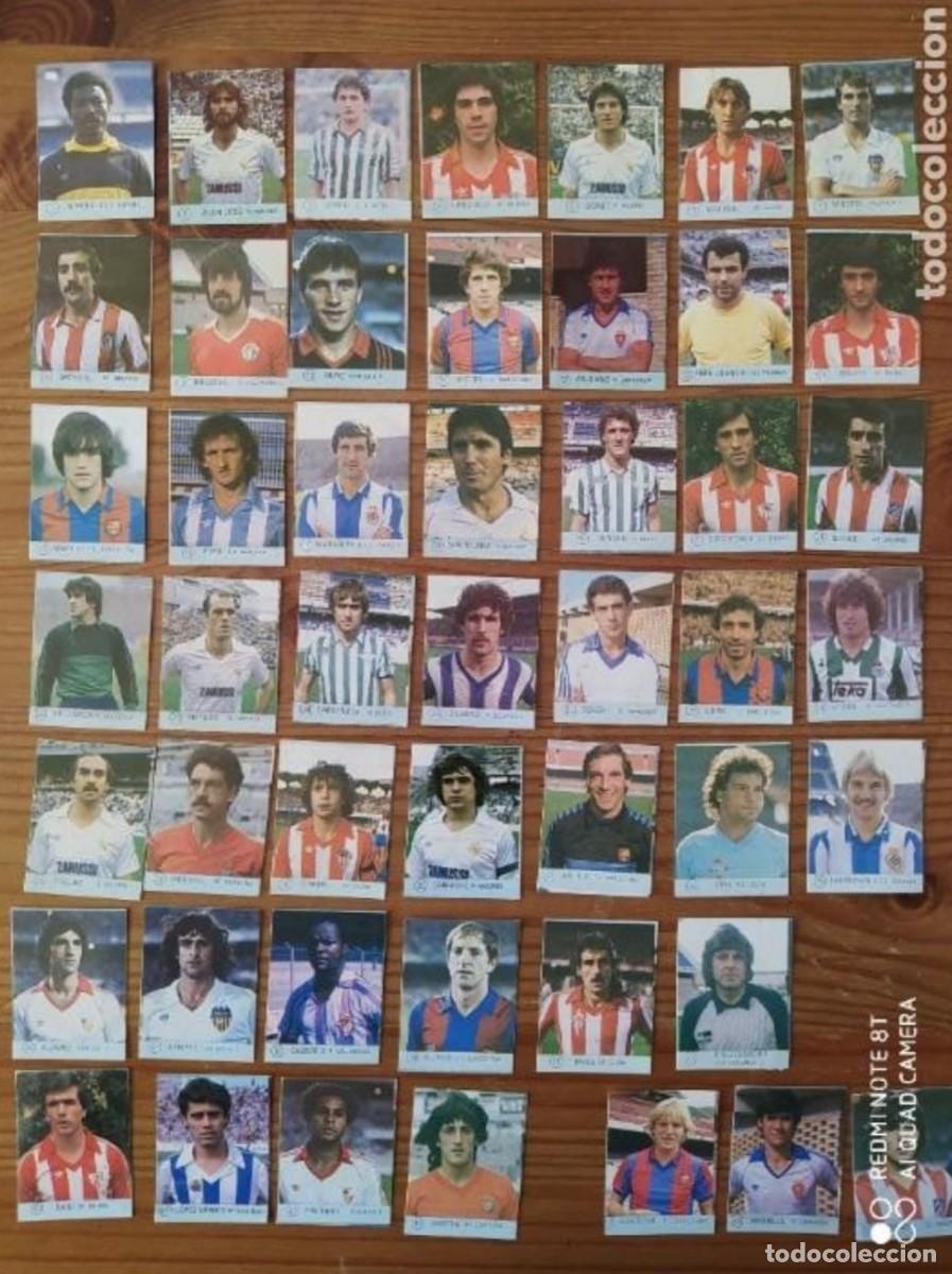Cromos de f&uacute;tbol: LOTE 48 CROMOS (DE 50) SELECCI&Oacute;N LIGA ESPA&Ntilde;OLA 83 1983 - SIN PEGAR - MATEO MIRETE