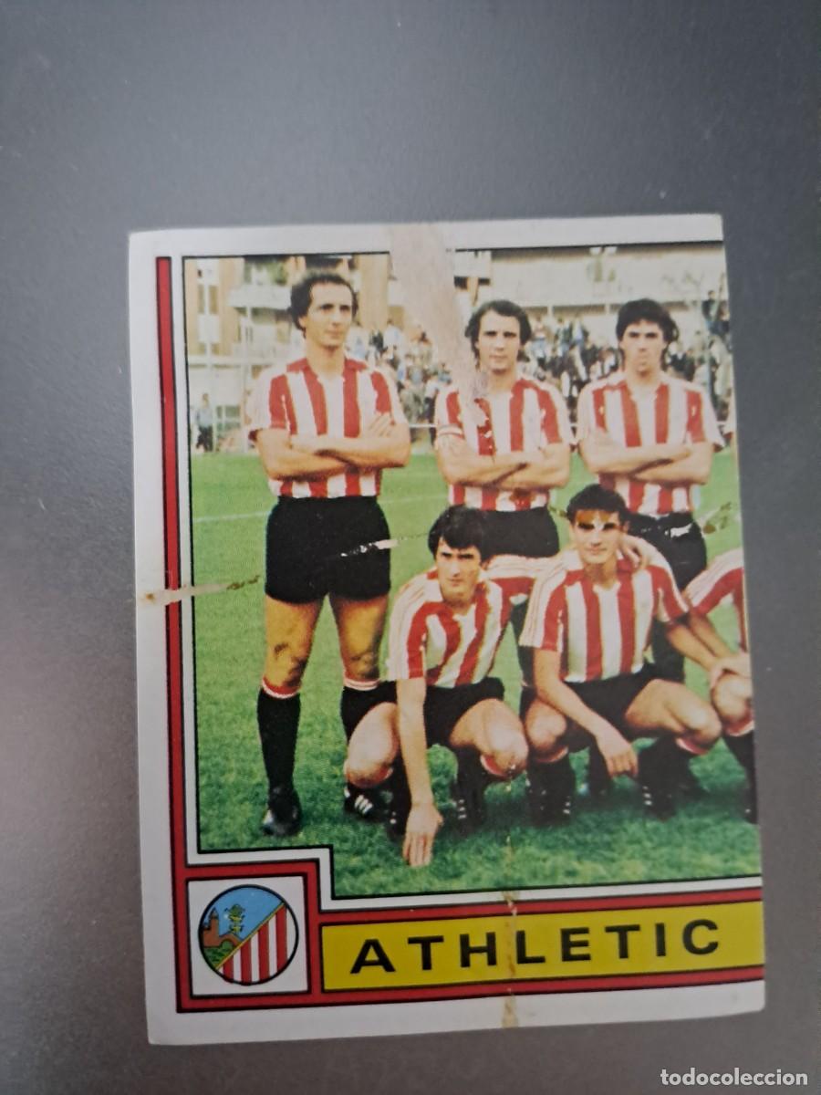 Cromos de F&uacute;tbol: CROMO ALINEACION 2 ATHLETIC BILBAO FUTBOL 83 1982 1983 82 PANRICO CROM PANINI NUNCA PEGADO