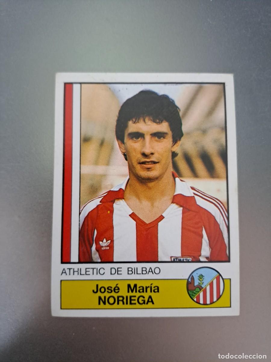 Figurine di Calcio: CROMO NORIEGA 15 ATHLETIC CLUB DE BILBAO FUTBOL 87 86 LIGA 1986 1987 PANINI NUNCA PEGADO