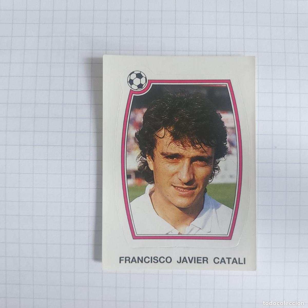Figurine di Calcio: FRANCISCO JAVIER CATALI N&ordm;117 FUTBOL 92 93 PANINI