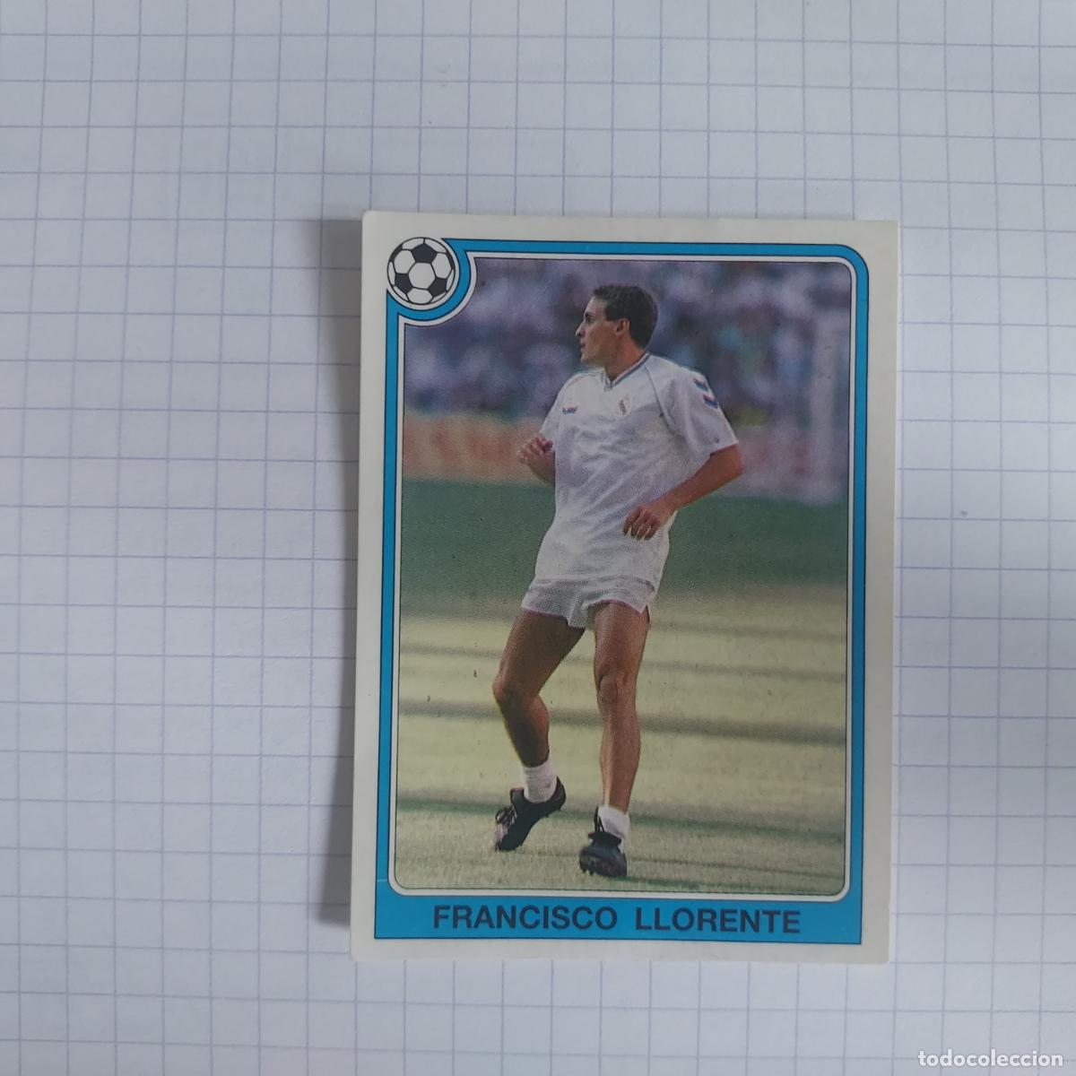 Figurine di Calcio: FRANCISCO LLOERENTE N&ordm;122 FUTBOL 92 93 PANINI