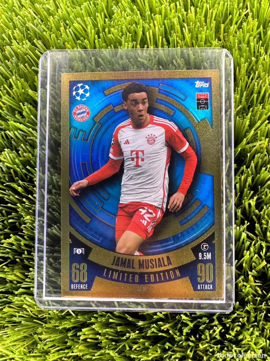jamal musiala limited edition card Jamal Musiala 1st Edition Card | Topps Match Attax 2024/25 main image 0