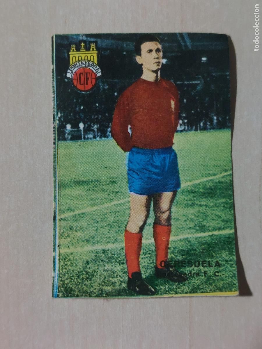 Fu&szlig;ball-Sticker: FHER DISGRA 1967 68 - 67 68 - CERESUELA - CROMO RECUPERADO - PONTEVEDRA