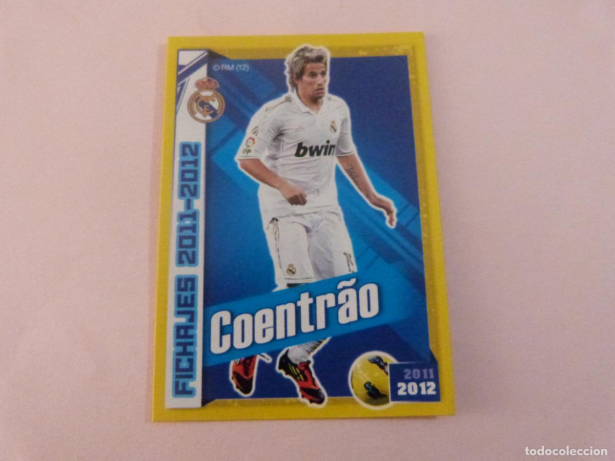 Cartes &agrave; collectionner de Football: CROMO FUTBOL COENTRAO REAL MADRID C.F. SIN PEGAR N&ordm; 20 ALBUM REAL MADRID C.F. 2011-2012/11-12 PANINI