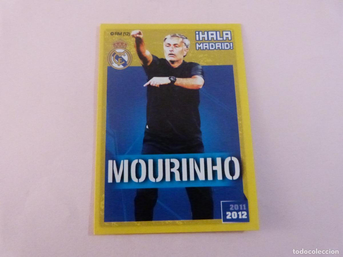 Cromos de f&uacute;tbol: CROMO FUTBOL MOURINHO REAL MADRID C.F. SIN PEGAR N&ordm; 28 ALBUM REAL MADRID C.F. 2011-2012/11-12 PANINI