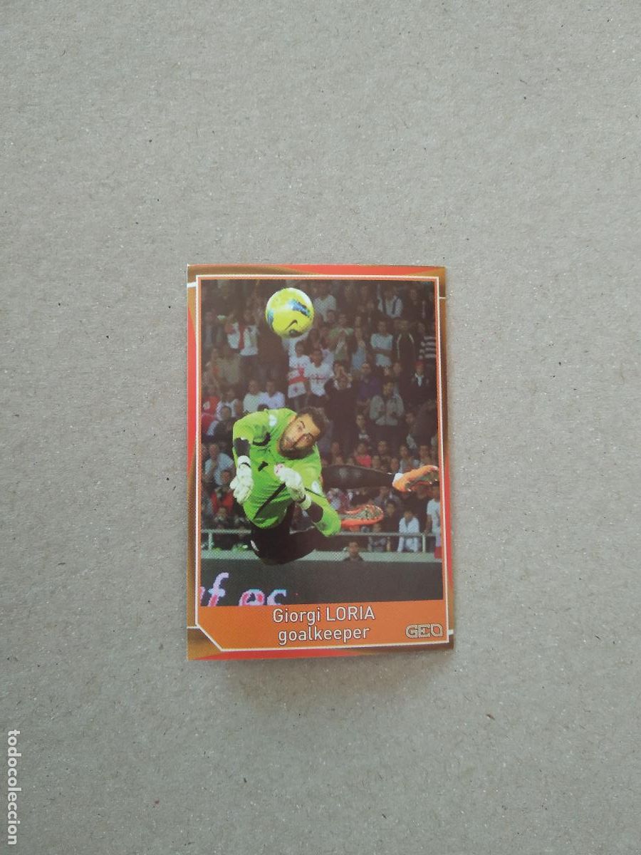 Fu&szlig;ball-Sticker: 274 GIORGI LORIA GEORGIA CROMO FUTBOL CALIFICACIONES EURO EUROCOPA 2016 SCHOOL SHOP