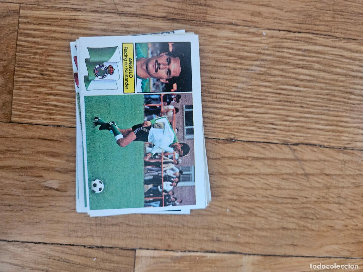 Cromos de f&uacute;tbol: angulo racing de santander este 1982 1983 82 83 despegado - Foto 1