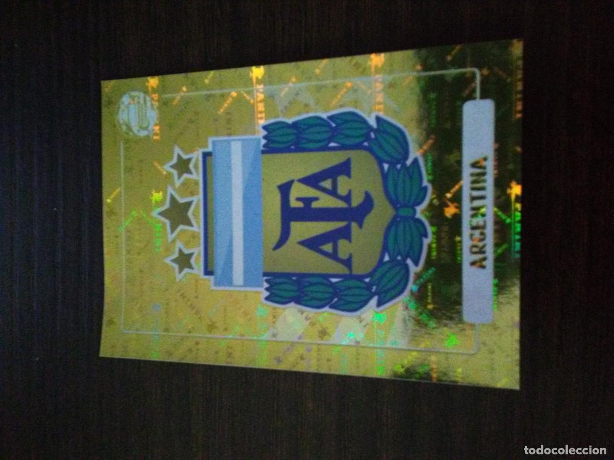 Cromos de f&uacute;tbol: Cromo Copa America Conmebol USA 2024 panini Escudo Argentina ARG1