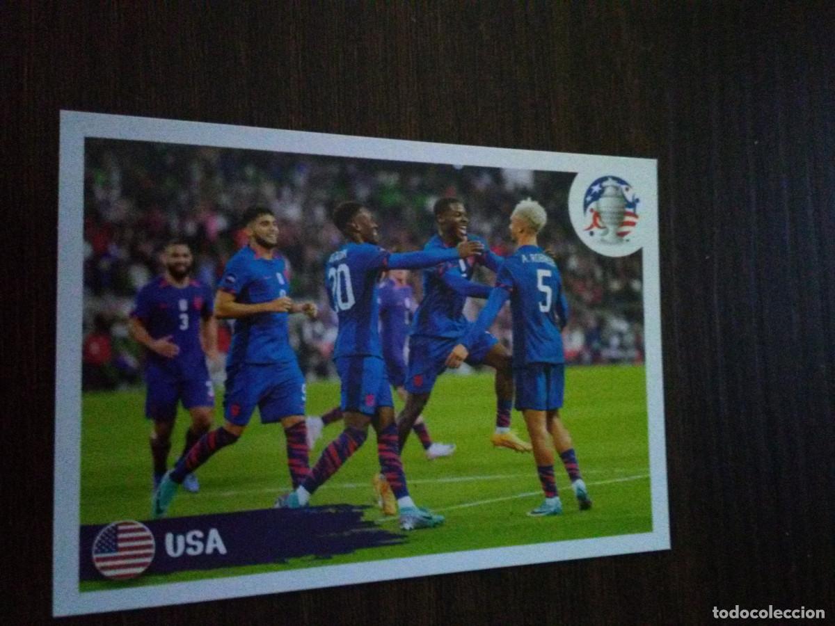 Cromos de f&uacute;tbol: Cromo Copa America Conmebol USA 2024 panini Usa equipo USA 2