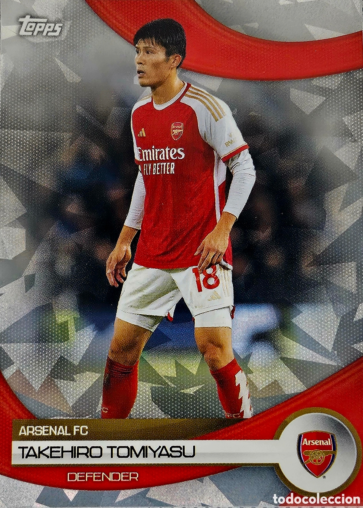 Cromos de f&uacute;tbol: Topps - Arsenal Team Set - Takehiro Tomiyasu - Foto 1