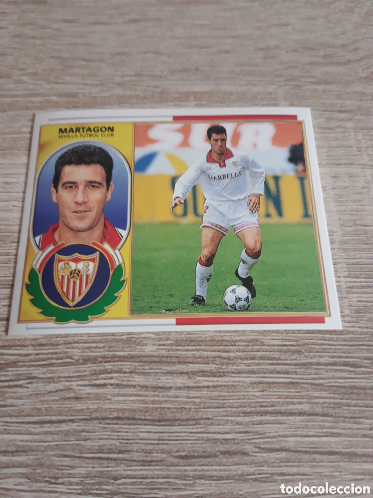 Figurine di Calcio: Martag&oacute;n Sevilla liga 1996 1997 96 97 ediciones este