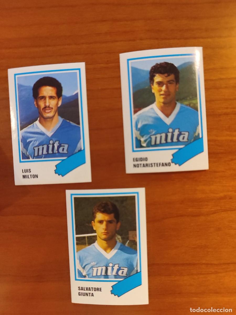 Figurine di Calcio: CALCIO 89 CALCIOFLASH LOTE 3 CROMOS FIGURINE COMO SERIE A EUROFLASH 1988 88 1989