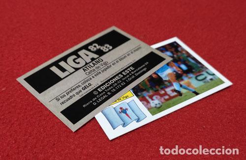 Football Stickers: Atilano Celta de Vigo custom 82-83
