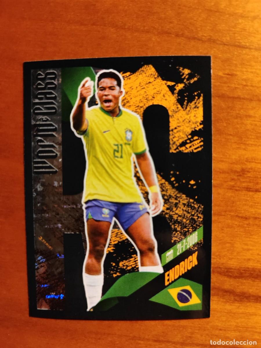 Cromos de f&uacute;tbol: 371 PANINI WORLD CLASS 2024 ENDRICK (BRAZIL) &ndash; RISING STAR - DREAMING OF THE FIFA WORLD CUP - ROOKIE