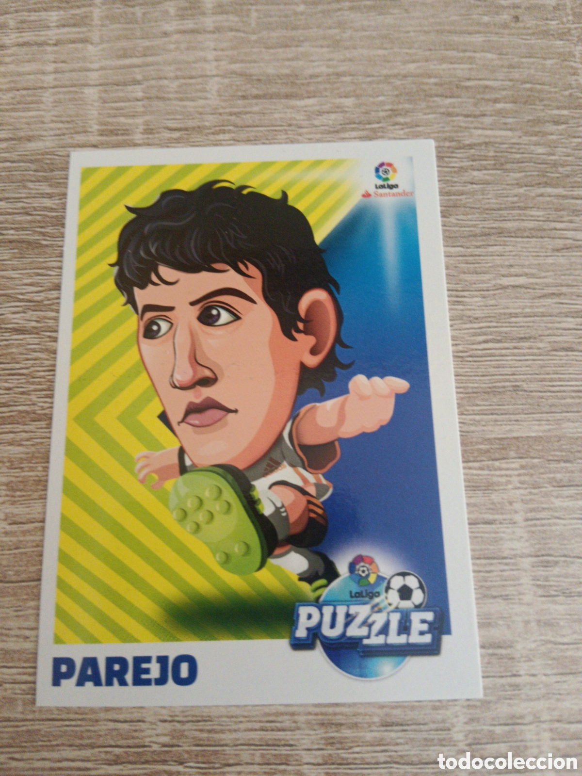 Fu&szlig;ball-Sticker: Parejo Valencia puzzle liga 2017 2018 17 18 ediciones este
