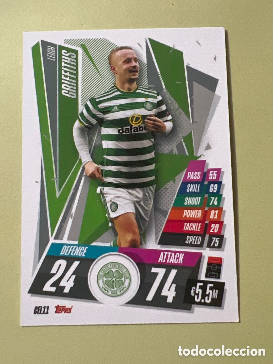 Cromos de f&uacute;tbol: CEL11 Griffiths Match Attax UCL 20-21 - Foto 1