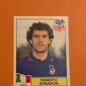 Figurine Panini World Cup ITALIA 90 Sticker n. 52 Roberto Donadoni Figurine Panini World Cup ITALIA 90 Sticker n. 52 Roberto Donadoni