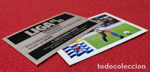 Cromos de Futebol: Orbegozo Real Sociedad custom 82-83