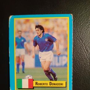 Figurine Panini - Mondiali Italia '90 - Roberto Donadoni N°52 Figurine Panini - Mondiali Italia '90 - Roberto Donadoni N°52